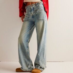 We The Free Palmer Cuffed Jeans Sz 31